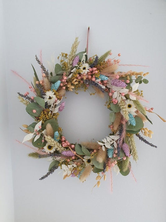 Workshop 26/09/2025 - krans met droogbloemen