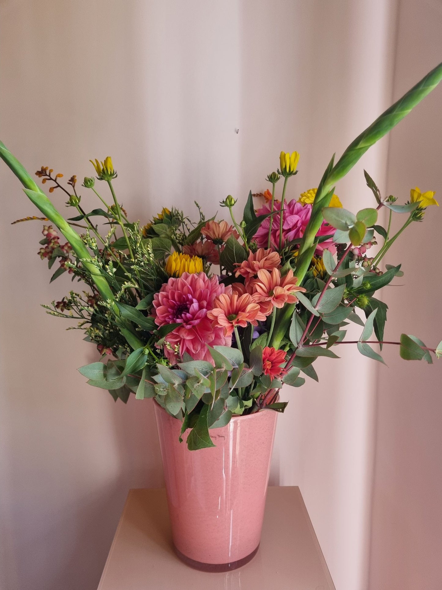 Boeket + Henry Dean Vaas Pink